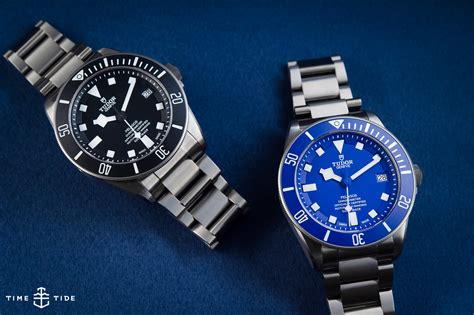 tudor pelagos black vs blue|tudor pelagos bezel.